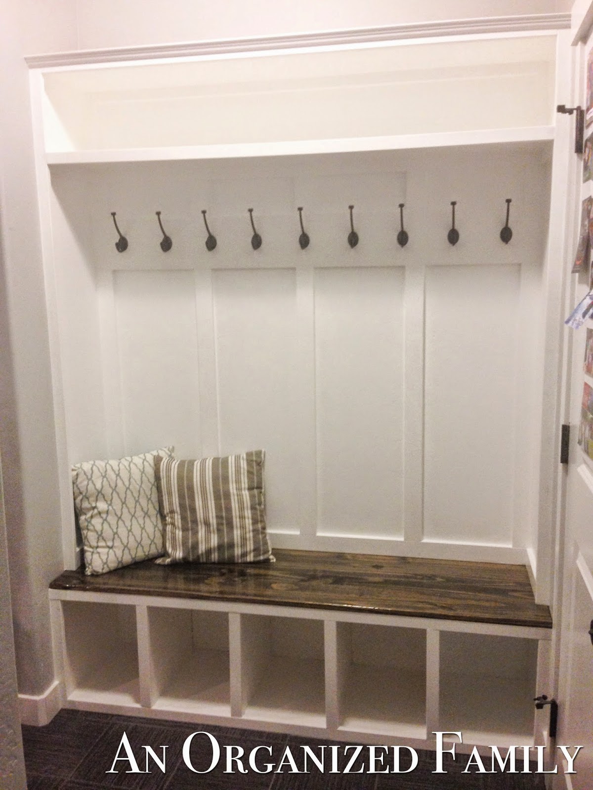 Nissa Lynn Interiors How to Build A Mudroom Bench By Amanda 