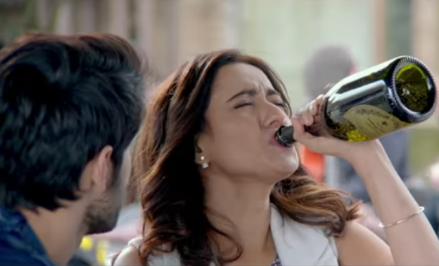 A peppy song 'Masta' from the movie Tum Bin 2 has been released.