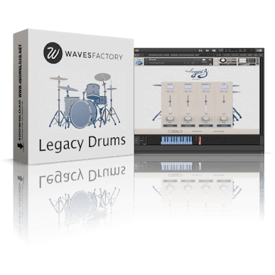 Download bộ thư viện KONTAKT của Wavesfactory Legacy Drums