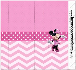 Pretty Minnie in Pink: Free Printable Party Labels.  