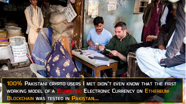 first biometric cryptocurrency tested in Pakistan, Sindh by UN