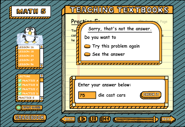 Review: Teaching Textbooks Gradebook