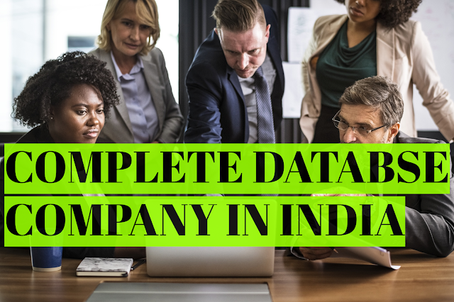 Database selling companies in India