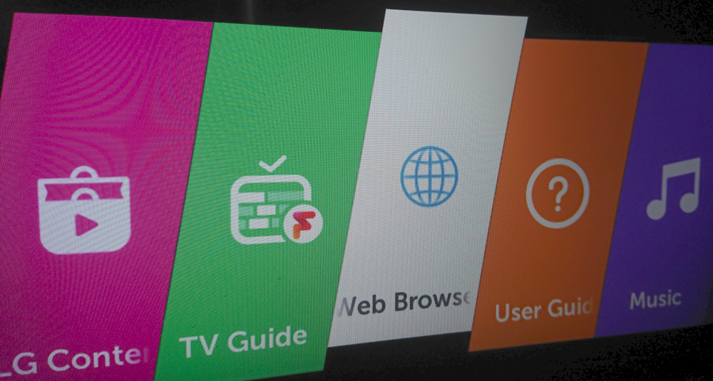 LG TV Web Browser