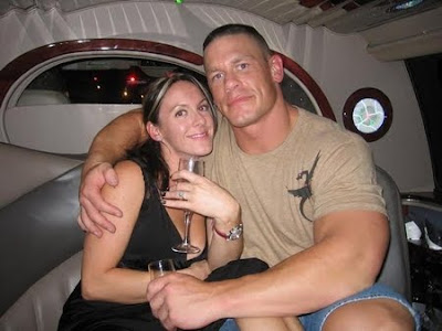 picture of John Cena with wife elizabeth