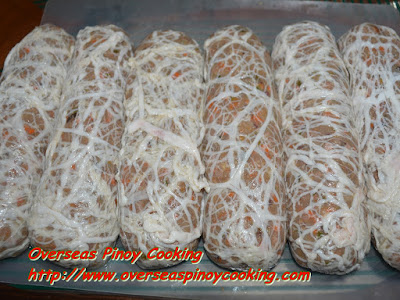 Baked Embutido - Sinsal Wrapping