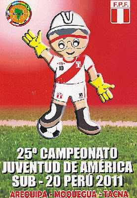Mascota campeonato Sudamericano Sub 20 Perú 2011