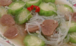 Sayur Bakso Gambas/Oyong