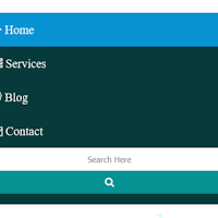 Responsive Navigation Menu Bar in HTML CSS