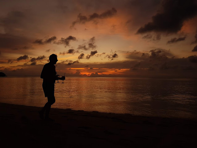 Resort Amari Havodda Maldive-sunset