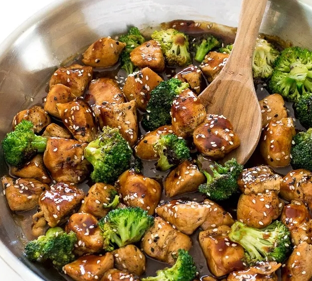 Honey Garlic Chicken Stir Fry