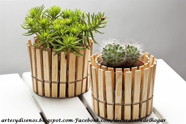 MACETAS CREATIVAS Y NOVEDOSAS PARA PLANTAS by artesydisenos.blogspot.com