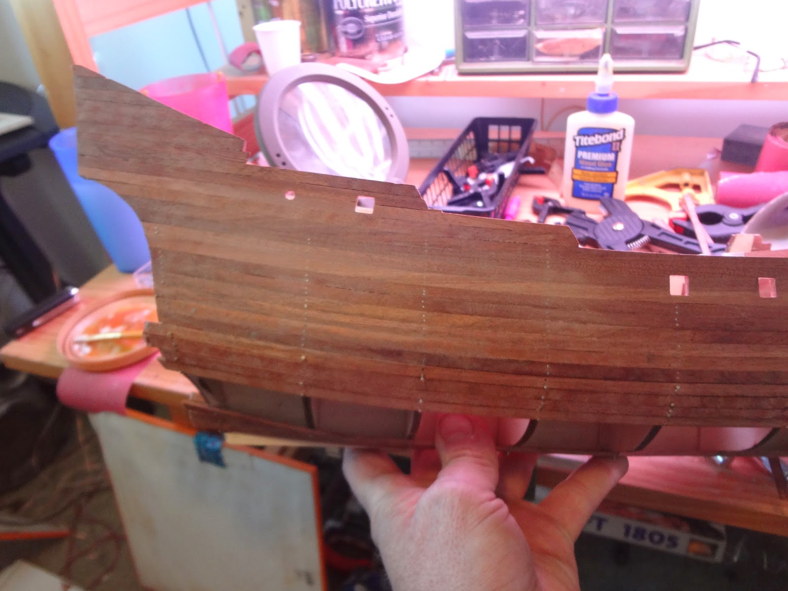 San Francisco II Wooden Model Ship Build / Log: Planking 