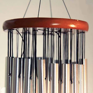 Hanging wind chimes can bless his family safe, healthy, and happy, is a necessary small decoration for home hown - store