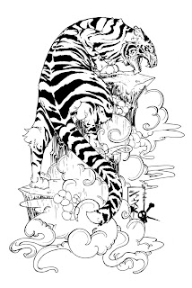 tiger tattoos, tattooing