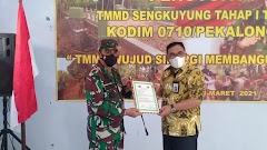 TMMD Di Desa Rowopucang Resmi Ditutup, Dandim Pekalongan Apresiasi Kepada Masyarakat