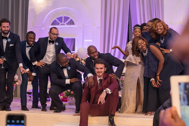 The official photos, details from Tosyn Bucknor's wedding