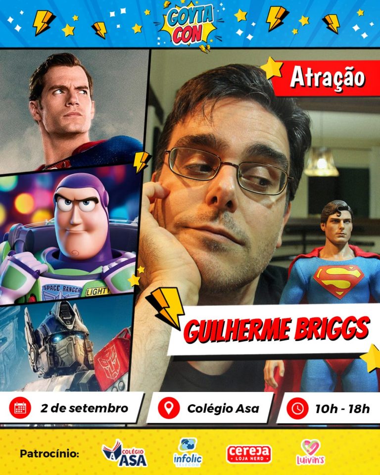 Dublador Guilherme Briggs Superman Mickey Optimus The Rock Prime Buzz Lightyear Venom Freakazoid Rei Julien Mundo da Dublagem Elenco de Dublagem