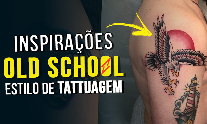 inspirações tatuagem masculina old school colorida