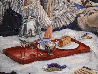 James Tissot oil painting detail 