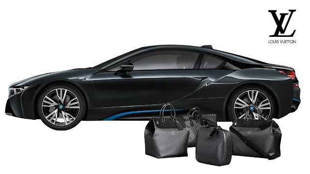 Bolsas Louis Vuitton, em parceria com a BMW