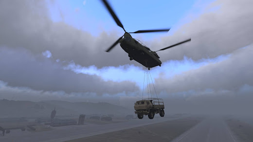 Arma3用RHS: Escalation MODで開発中のM1078A1P2/M1083A1P2輸送トラック