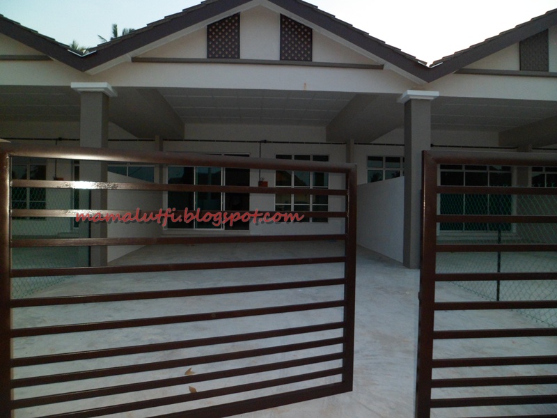 Pintu Pagar Rumah Teres Desainrumahid com