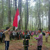 Ribuan Pendaki Upacara di Base Camp Gn. Soputan