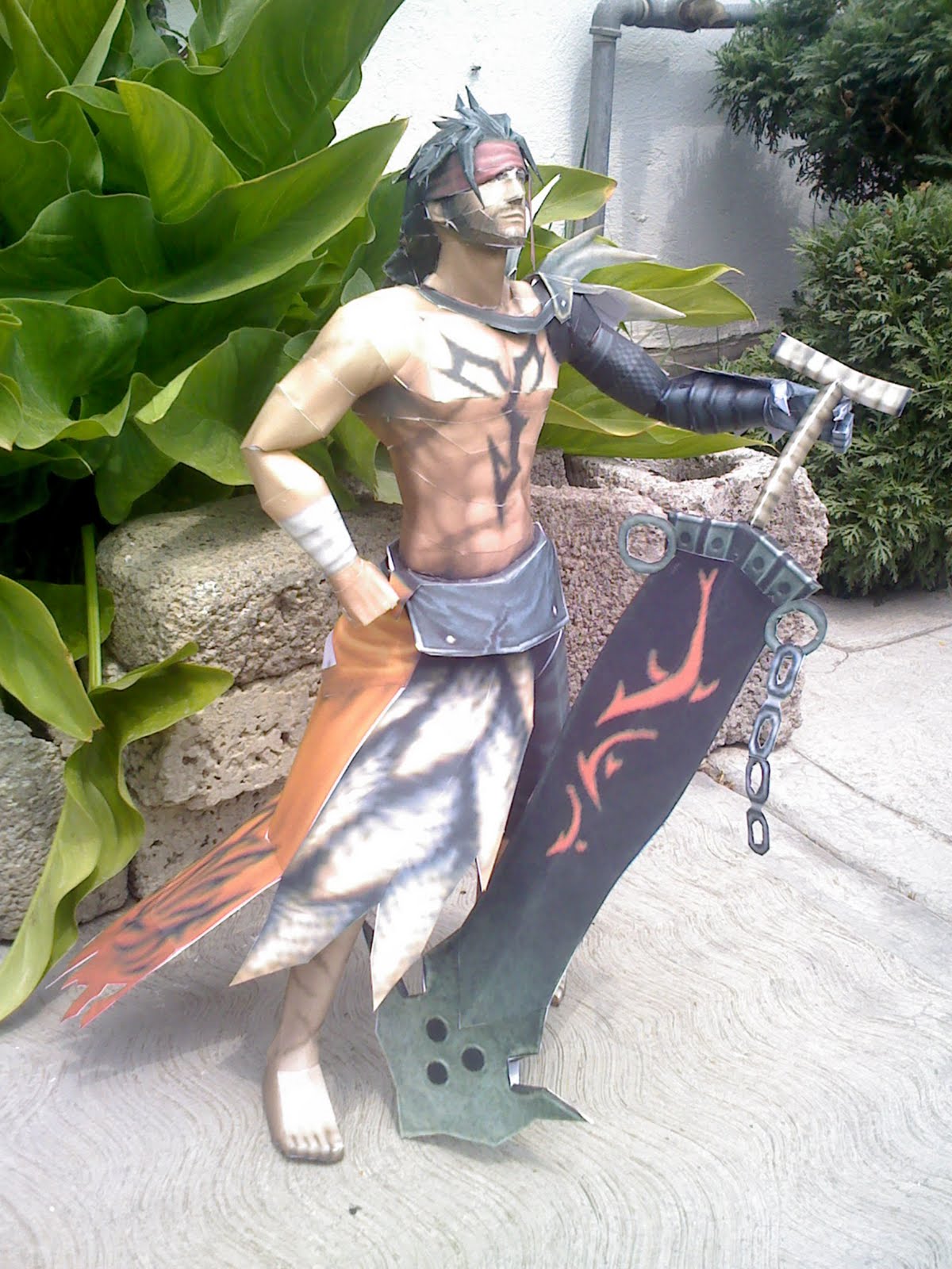 Final Fantasy X: Jetch Papercraft - DePapercraftBlog