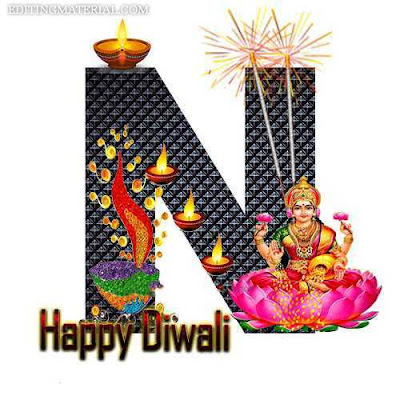 Diwali N name image