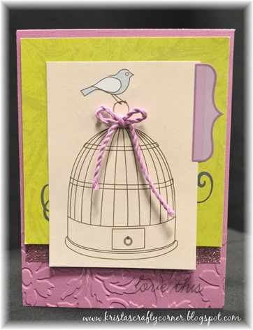 My Crush_blog hop_bird  birdcage card