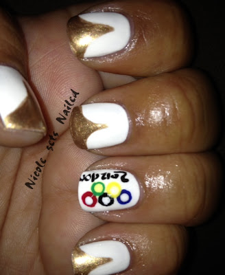 2012 London Summer Olympics Nail Art