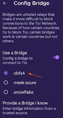 tor bridges obfs4