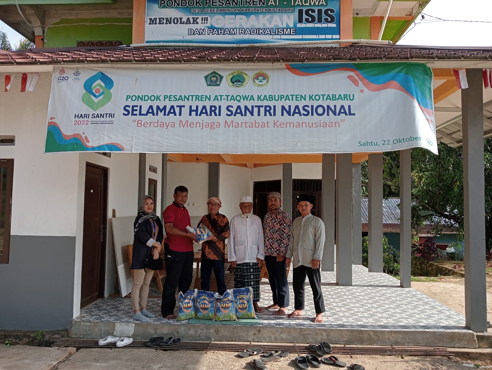 Ponpes LDII Kotabaru Terima Bantuan Dari Yayasan Satu Jiwa