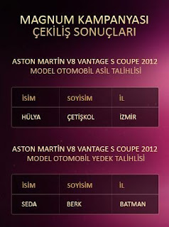 Aston Martin on Magnum Aston Martin Arabay   Kim Kazand      Ekili   Sonucu Kazanan