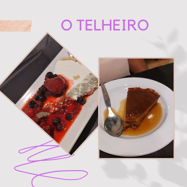 O restaurante O Telheiro, localizado em Vale de Cambra, apresenta um verdadeiro deleite para os amantes de sobremesas. Com uma diversidade incrível de opções, destacam-se o Pudim Caseiro e o Cheesecake de Frutos Vermelhos. O primeiro destaque é o Pudim Caseiro, uma iguaria clássica da casa. Com uma textura suave e cremosa, este pudim apresenta um sabor inigualável, remetendo a memórias de infância. Com a calda de caramelo perfeitamente equilibrada, o Pudim Caseiro do O Telheiro é uma verdadeira tentação para os apreciadores doces tradicionais. A montagem da foto desse pudim será capaz despertar o paladar de qualquer pessoa, revelando a beleza do seu aspect dourado e delicado.  Outra opção igualmente irresistível é o Cheecake de Frutos Vermelhos. Com uma aparência deslumbrante, sobremesa combina a cremosidade do cheesecake com a doçura e acidez dos frutos vermelhos frescos. O equilíbrio perfeito entre os ingredientes resulta em uma explosão de sabores na boca. A montagem da foto desse cheesecake será capaz de capturar a beleza dos frutos vermelhos cuidadosamente dispostos sobre o cremoso recheio, mostrando toda a sua tentadora exuberância.  As fotos das sobremesas Pudim Caseiro e Cheesecake de Frutos Vermelhos são capazes de transmitir a imensa qualidade e o cuidado com os detalhes presentes no O Telheiro. Seja para aqueles que apreciam sobremesas tradicionais ou para os que buscam algo mais sofisticado, essas opções irão surpreender e satisfazer os paladares mais exigentes. Um verdadeiro colírio para os olhos e um verdadeiro prazer para o paladar, essas sobremesas são simplesmente imperdíveis.