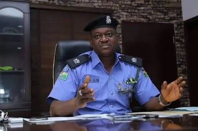 #EndBadGovernanceInNigeria: Police condemns display of foreign flags at protest, call for military takeover