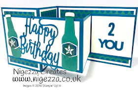 Double Z Birthday Card for my son Nigezza Creates