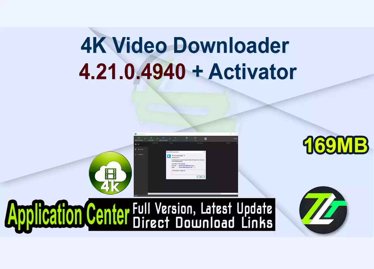 4K Video Downloader 4.21.0.4940 + Activator