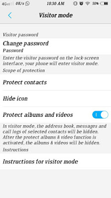 How to create a guest account in android phone