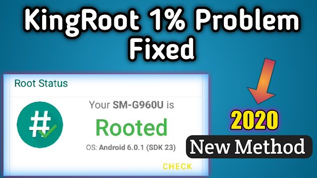 KingRoot 1% Problem Solved | How To Root Oreo 8.1 And Pie 9.0 With KingRoot Without Any Problem