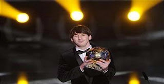 Messi Wins Ballon d'Or 2010