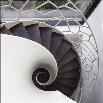 modern staircase designs with wooden structure