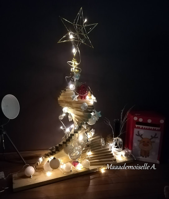 Sapin de Noël en bois