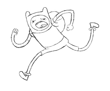 #3 Finn Coloring Page