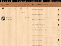 BBM MOD Wood v3.3.8.74 APK Terbaru Gratis