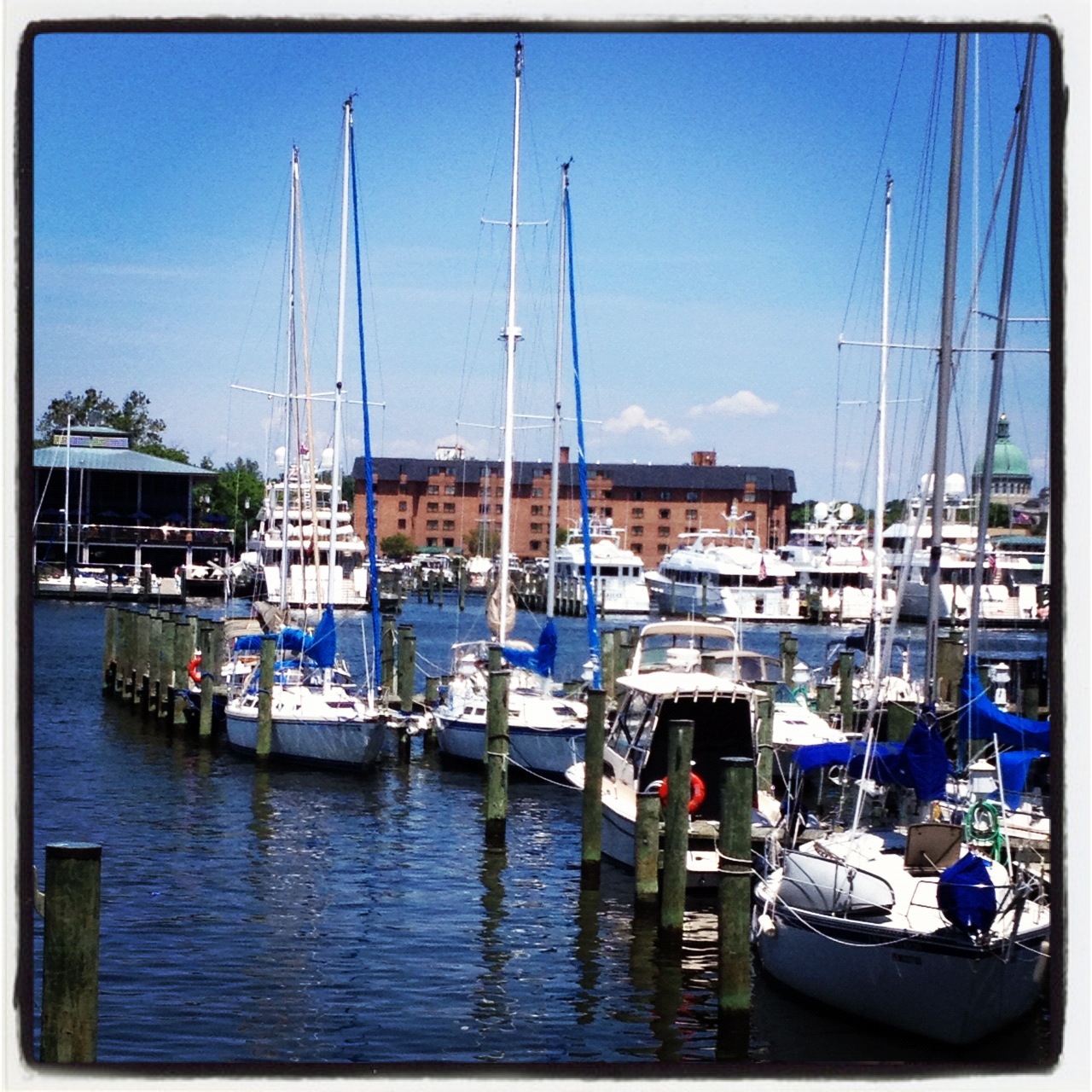 also spent at a lot of time in Annapolis...