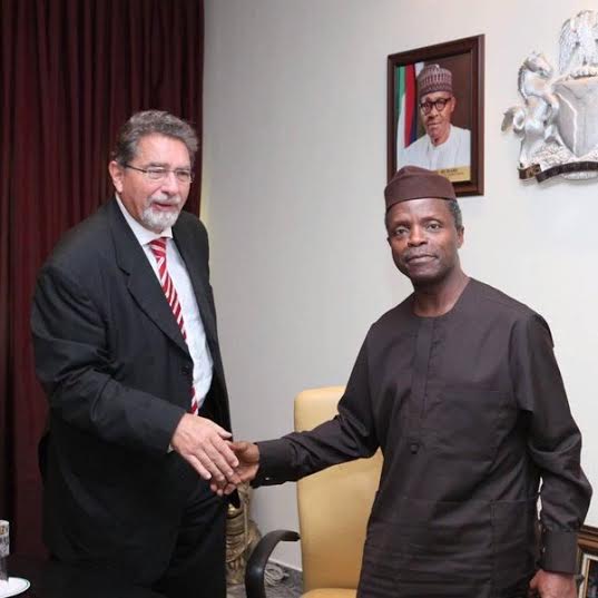 Osinbajo holds meeting with Canadian and Italian Ambassadors