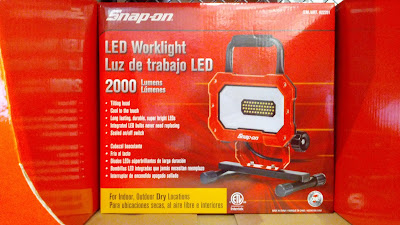 Snap-On LED Worklight 2000 Lumens for when you work in the garage or backyard