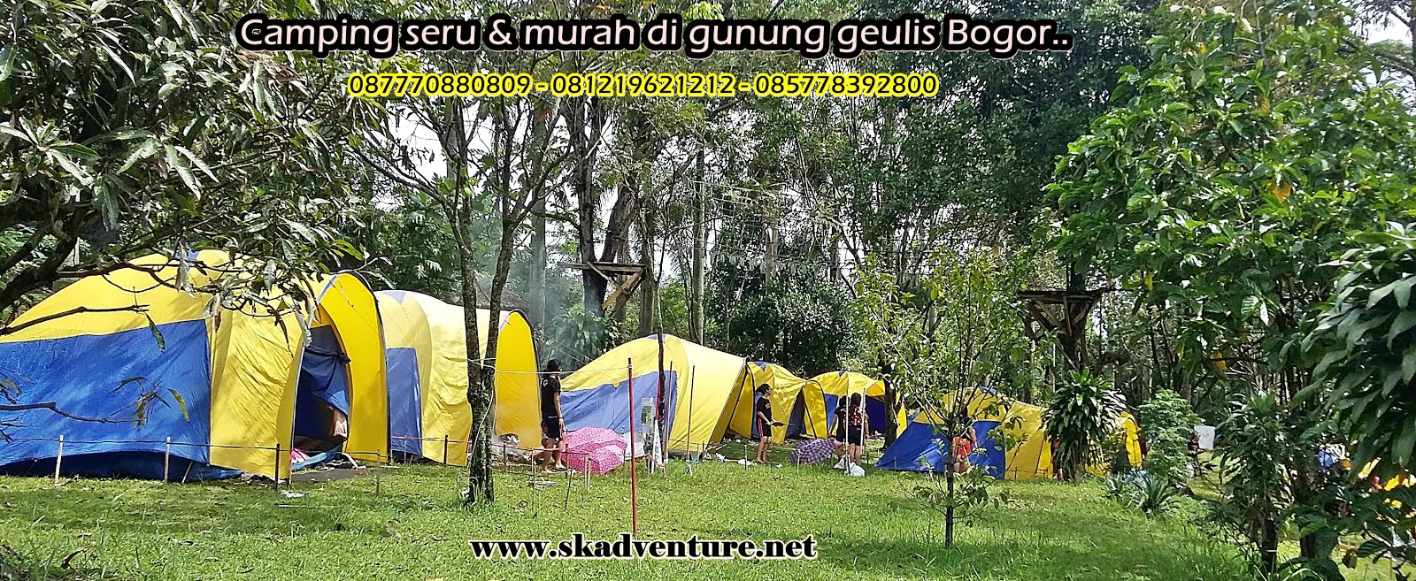 Tempat camping murah di gadog puncak bogor LDKS murah di 